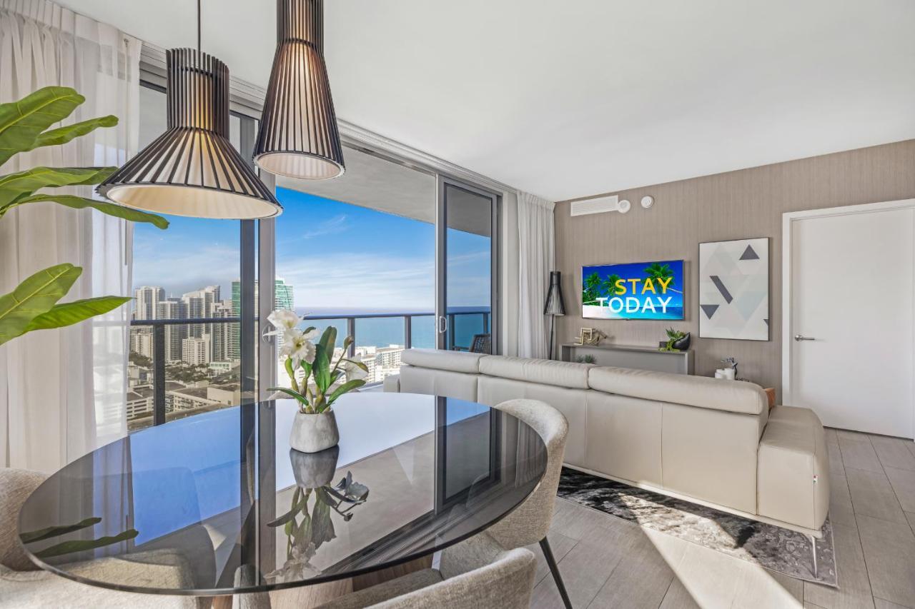 Hyde Beach House - Luxury 2-Bedroom - Gorgeous View - Resort Amenities - Rooftop Pool - Hot Tub - Tennis Court - Minutes To The Ocean Hollywood Bagian luar foto