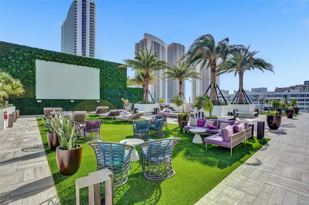 Hyde Beach House - Luxury 2-Bedroom - Gorgeous View - Resort Amenities - Rooftop Pool - Hot Tub - Tennis Court - Minutes To The Ocean Hollywood Bagian luar foto