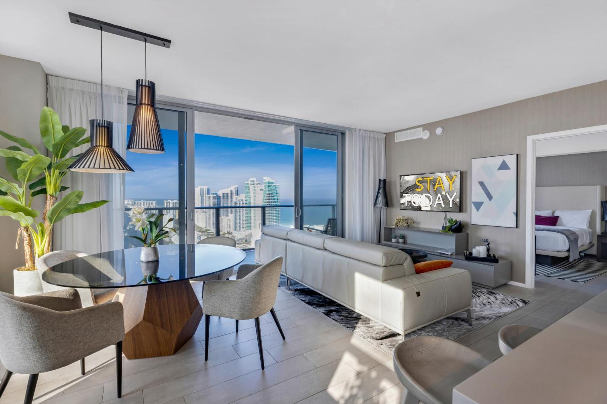 Hyde Beach House - Luxury 2-Bedroom - Gorgeous View - Resort Amenities - Rooftop Pool - Hot Tub - Tennis Court - Minutes To The Ocean Hollywood Bagian luar foto